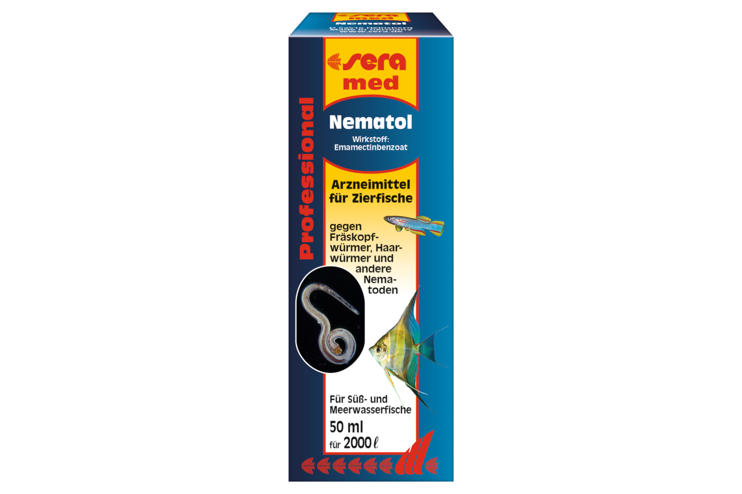 Sera med Professional Nematol, Anti-Wurmmittel, 50 ml